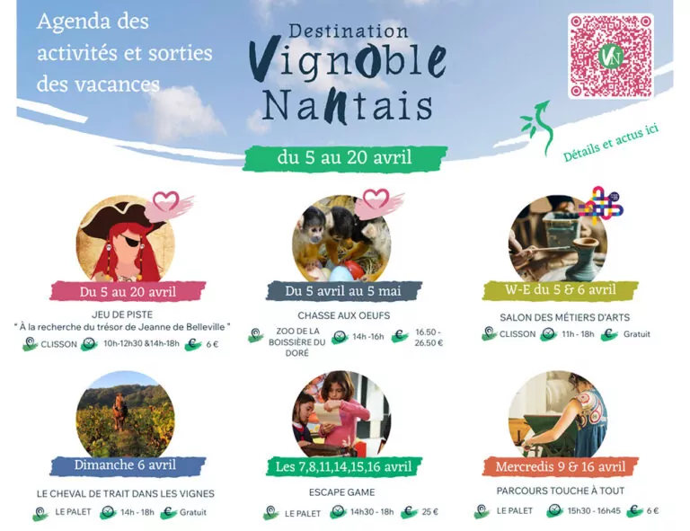 Vacances avril 2025 Clisson